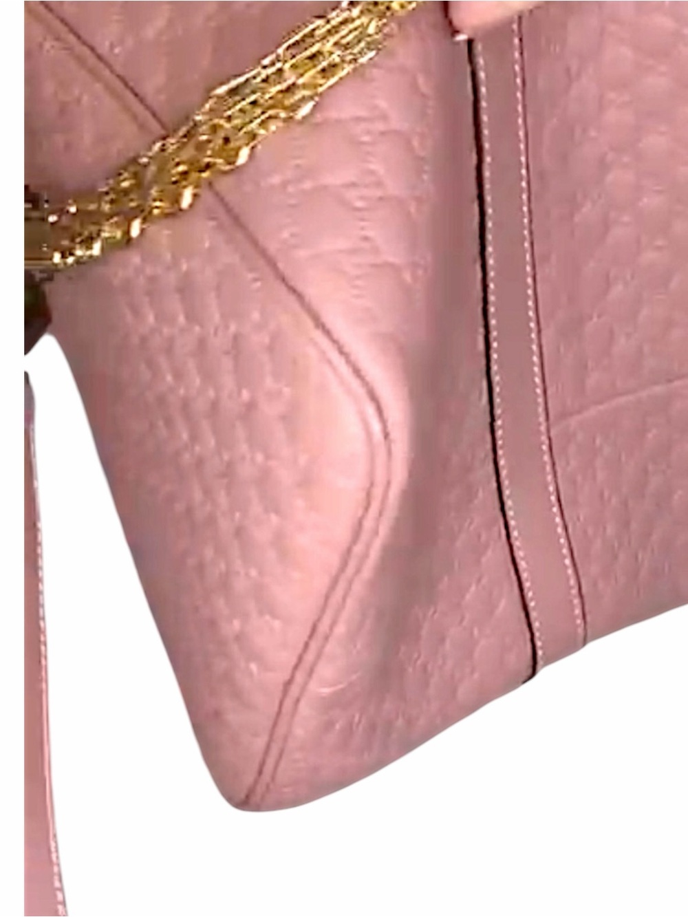Gucci Guccissima Medium Joy Boston bag in dusty pink - Picture 7 of 7